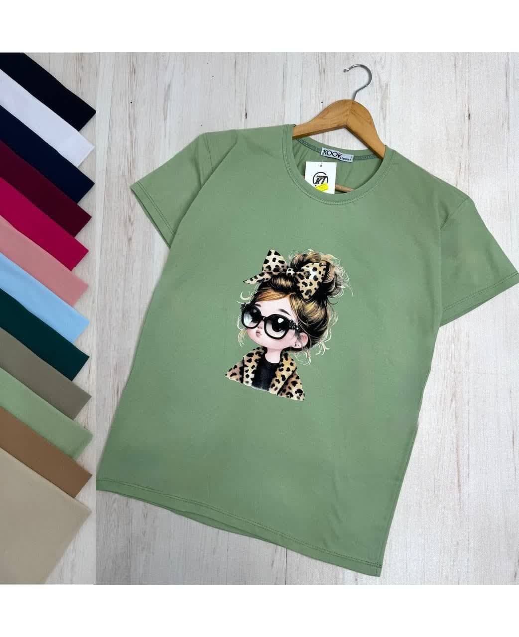 تیشرت پنبه چاپی