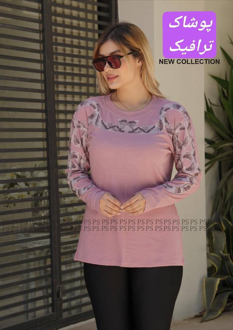 بلوز زنانه مدل پاییزه طرح مار